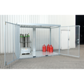 Gas Cylinder Storage Container GFC-E Series – 16 to 104 Cylinders – Fully Assembled