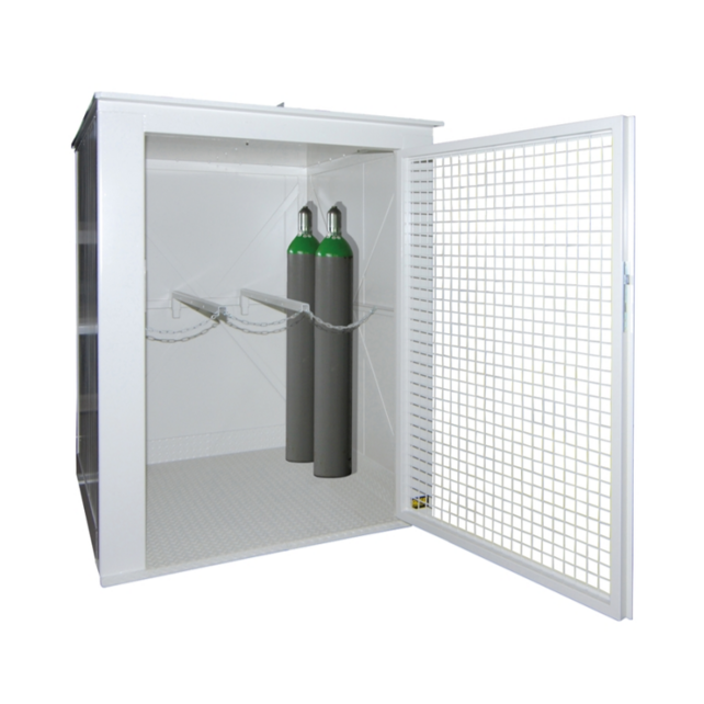 Gasflaschencontainer GFC-B – Feuersichere Lagerung von 12 bis 95 Flaschen