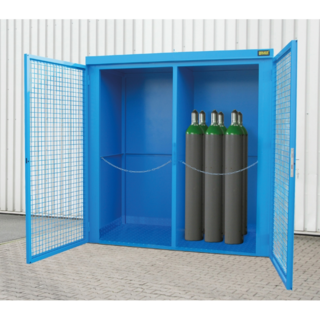 Gas Cylinder Container GFC-B – Fire-Resistant Storage from 12 to 95 Cylinders