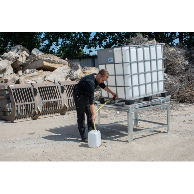 IBC-Restabscheider IR Typ IR-1 / IR-2 / IR-3 – bis 1500 kg – feuerverzinkt