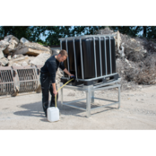 IBC-Restabscheider IR Typ IR-1 / IR-2 / IR-3 – bis 1500 kg – feuerverzinkt