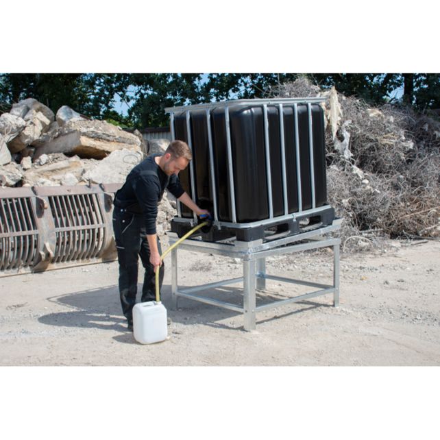 IBC Residue Drainers IR Type IR-1 / IR-2 / IR-3 – Up to 1500 kg – Hot-dip Galvanized