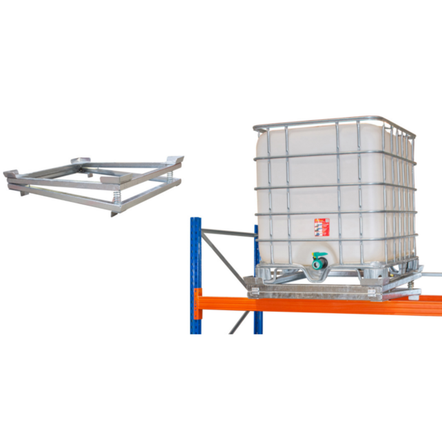 IBC-Restabscheider IR Typ IR-1 / IR-2 / IR-3 – bis 1500 kg – feuerverzinkt