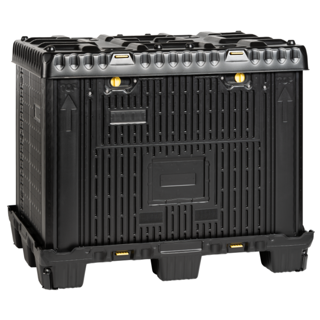 Flex-Line Box M with PyroBubbles – Lithium Battery Safety Container 1200 x 1000 x 1000 mm