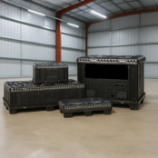 Flex-Line Box L mit PyroBubbles – Lithium Batterij Veiligheidscontainer 2250 x 1140 x 635 mm