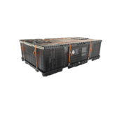 Flex-Line Box XXL mit PyroBubbles – Lithium Batterij Veiligheidscontainer 2800 x 1800 x 827 mm