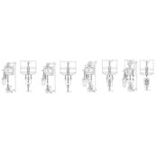 Elephant FBH 400 V 2‑snelheid Elektrische Kettingtakel – 0,5 – 3 t – Hefhoogte 3–10 m