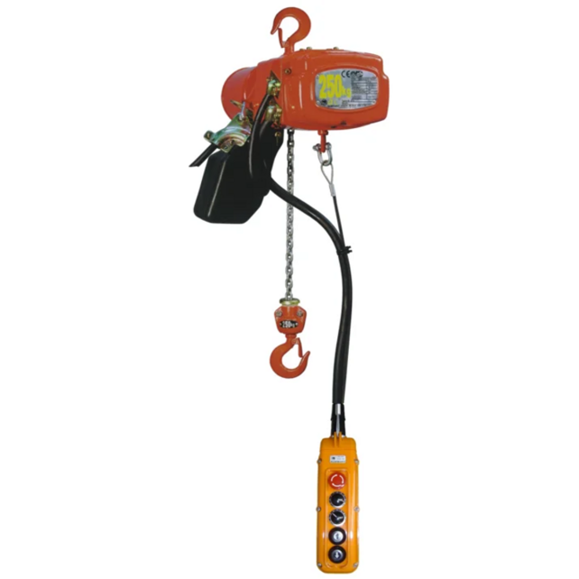 Elephant Alpha 230 V Elektrokettenzug – 0,1–0,5 t – 1–2 Geschwindigkeiten – Hubhöhe 3–10 m