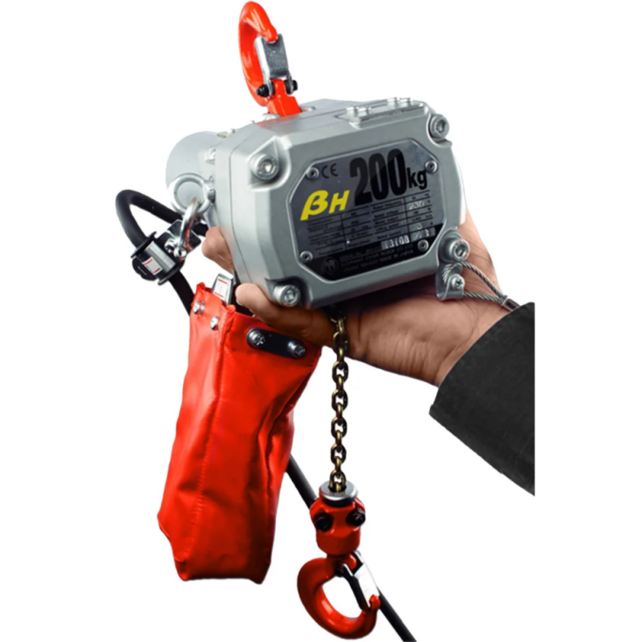 Elephant Beta 230 V Elektrokettenzug – 125–200 kg – 1 Geschwindigkeit – Hubhöhe 3–10 m