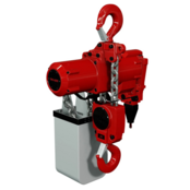 Red Rooster TMH Palan à Chaîne Pneumatique – 3‑15 t – Industrie Lourd