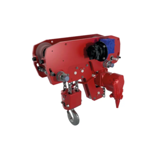 Red Rooster TMH Palan à Chaîne Pneumatique Faible Encombrement – 3‑20 t
