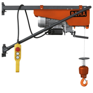 RSL Treuil Électrique pour Échafaudage 230V – 150‑300 kg – 30 m Hauteur de Levage