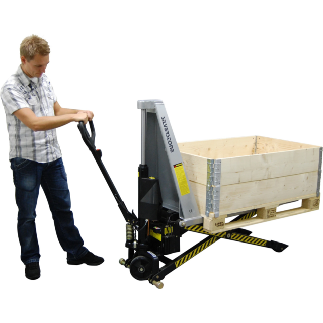 Elektrische Hooghefpallettruck 1000kg – Elektrische Pomp – 800mm Hefhoogte