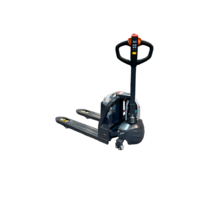 Aangedreven Pallettruck tot 1500kg – Walkie – Lithium Accu– 200mm Hefhoogte