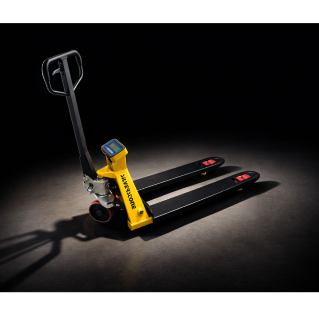 Elektronische Weegpallettruck – 2000 kg – 1150mm Vorken