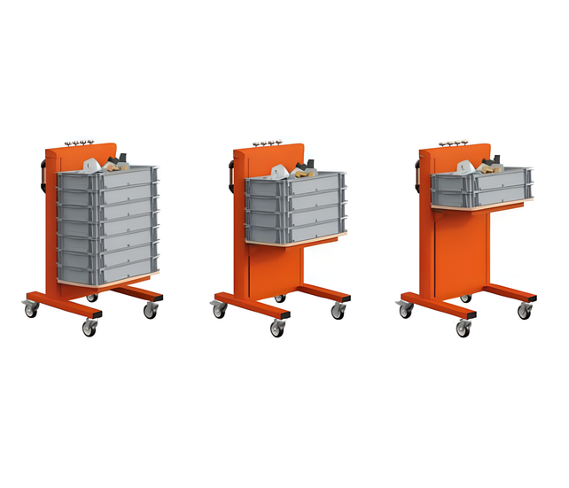 verstellbar Constant Niveau Transportwagen – 650x665x1170 Mm