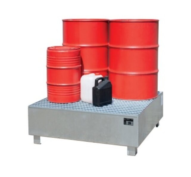 Auffangwanne Typ WM / WO für 200-Liter-Fässer