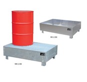 Auffangwanne Typ WM / WO für 200-Liter-Fässer