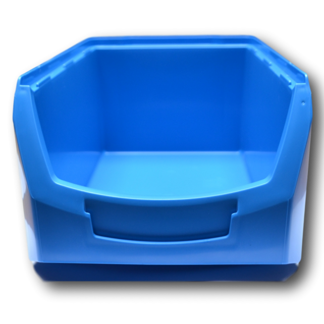 Bac à bec en Plastique Pour Magasin PP C  35x21x15cm Noir