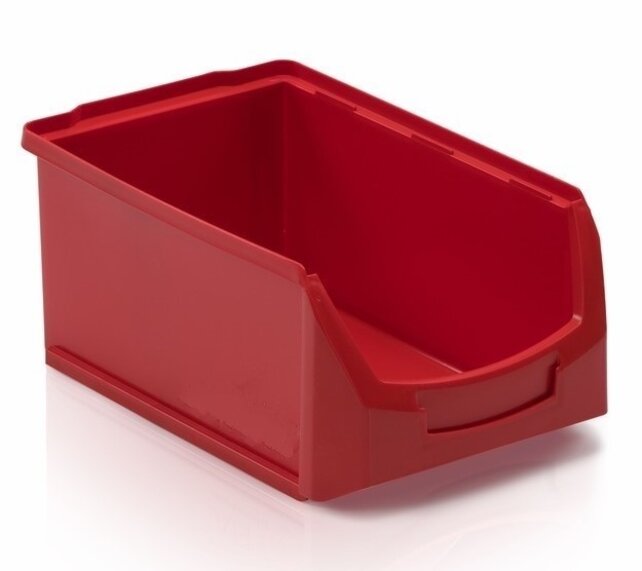 Bac à bec en Plastique Pour Magasin PP C  35x21x15cm Noir