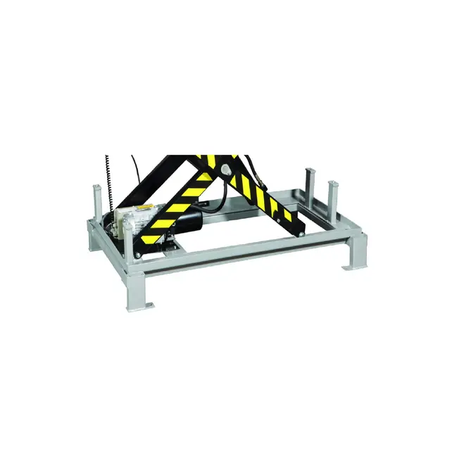 Stationärer Elektrischer Hubtisch 2000 kg – Einfachscherenplattform 1300 x 850 mm, Hubhöhe 1000 mm