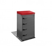 Outdoor Lithium‑Ion Battery Charging Safety Cabinet with Code Locks (4 or 8 Compartments) – CE / IEC/EN