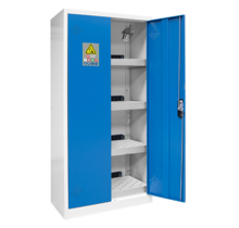 Li-Ion Battery Cabinet 1990x980x500 mm, 2 Doors, 4 Shelves