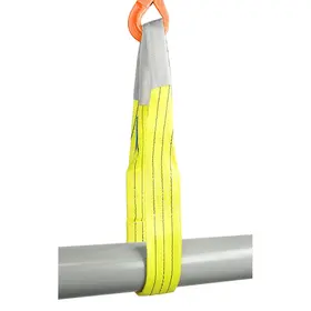 Polyester hijsband S1 met versterkte ogen – Duplex hijsband 1.000–10.000 kg EN 1492-1