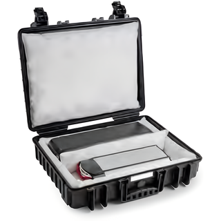VTLI Secure Transport Case for Lithium-Ion Batteries – UN Approved, IP67, ADR/IATA, for Intact and Defective Batteries