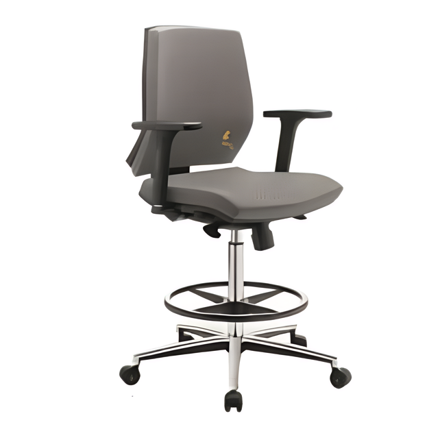 Ergonomic ESD Chair 550-740 mm with Aluminium Base