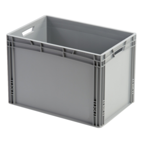 Bac de Rangement 60x40x40 cm Conteneur en Plastique