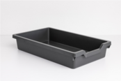 Chariot porte-bacs 21 niveaux 950 x 420 x 1205 mm - 150 kg - avec freins