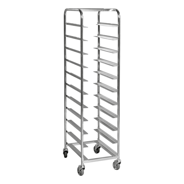 Bin Trolley 11 levels 460 x 590 x 1880 mm - 150 kg - with brakes