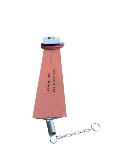 Bande chauffante en silicone pour bouteilles de gaz - 230 V - 500 W - 890 x 120 mm