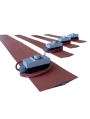 Silicone verwarmingsband voor gasflessen - 230 V - 500 W - 890 x 120 mm