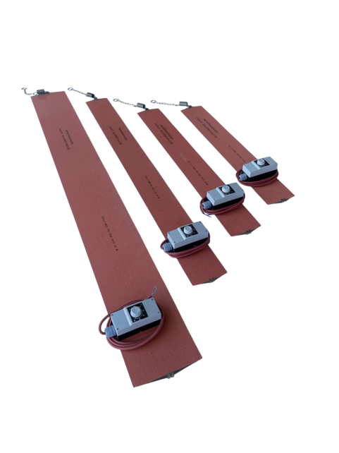 Silicone Heating Band for Gas Cylinders - 230 V - 500 W - 890 x 120 mm