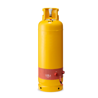 Bande chauffante en silicone pour bouteilles de gaz - 230 V - 500 W - 890 x 120 mm