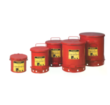 Bidons Pour Déchets Huileux – Conteneurs Métalliques De Sécurité 10 - 80 L