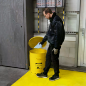 Oily Waste Cans – Metallic Waste Disposal Safety Cans 10 - 80 L