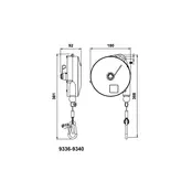 BAL-M spring tool balancers - 2.5-14 kg