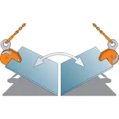 CS Vertical plate lifting clamps - 750-15000 kg