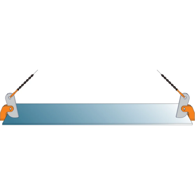 CH Horizontal plate lifting clamps - 1000-10000 kg