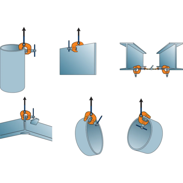 CSH Screw lifting clamps - 500-6000 kg