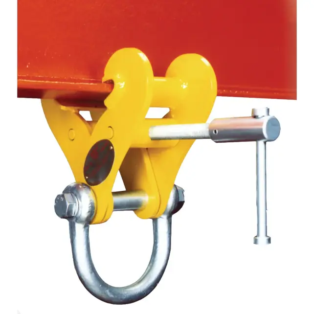 S professional beam clamps and hand trolleys - 2000-15000 kg