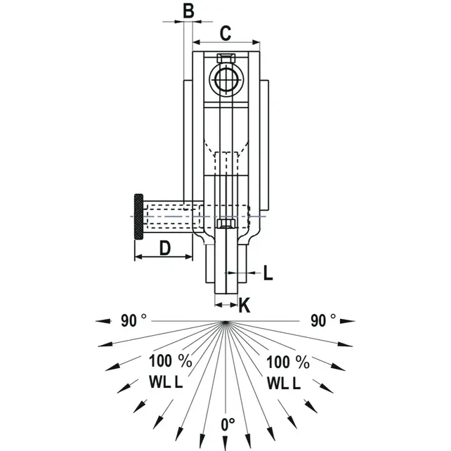 USC professionelle Trägerklemmen und Laufkatzen - 3000-5000 kg