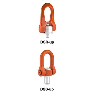 DSR/DSS UP Anneau de levage vissé Grade 8 – rotatif 360°