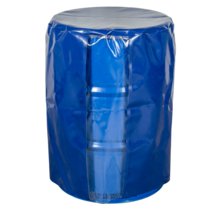 housse PVC étanche pour fût avec fenêtre