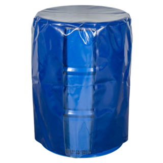 housse PVC étanche pour fût avec fenêtre