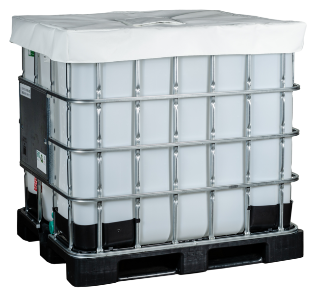 weißer IBC-Isolierdeckel Food & Pharma 1000 L