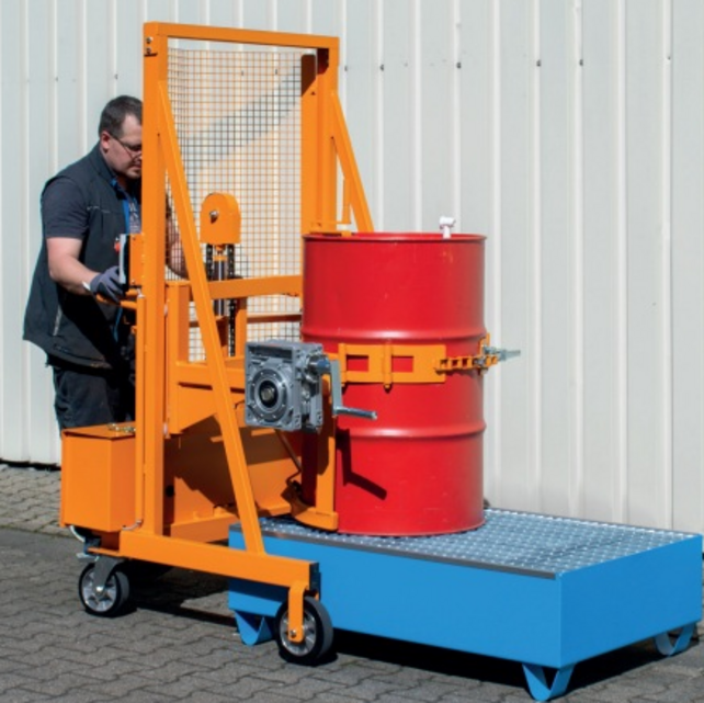 Liftomat Type L vatenkantelaar 350 kg - 110-220 L